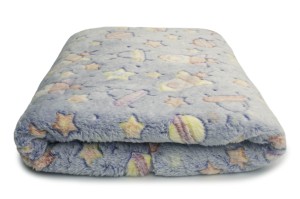Minky Plush drukowany, Kolorowe rakiety