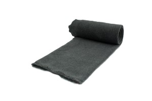 Dzianina Polar 200 g/m² Ciemny Szary Melanż