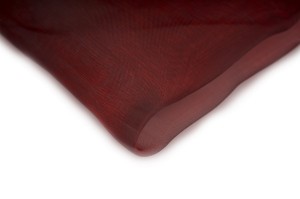 Organza Bordo
