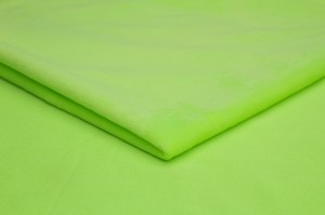 Dzianina Minky Gładki Neonowa Limonka