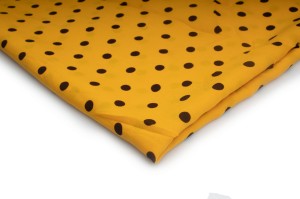 Silky drukowane wzór nr 6 Żółty