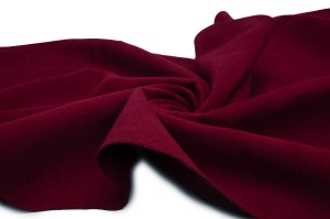 Flausz Sztuczna Wełna Bordo