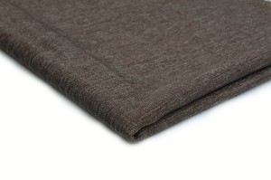 Jeans poliestrowy z elastanem Brąz melanż