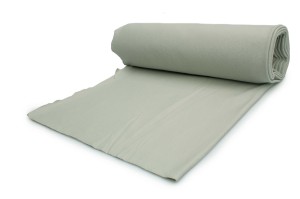 French Terry Cotton Knit Light grey