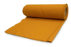 French Terry Cotton Knit Mustard