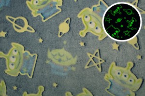 Minky Plush świecący w ciemności, Ufoludki