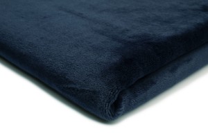 Minky Plush Dwustronny Granat