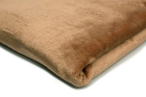 Minky Plush Dwustronny Toffi