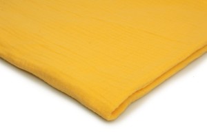 Muślin Double Gauze Żółty