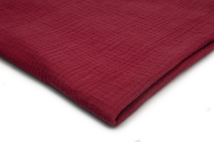 Muślin Double Gauze Bordo