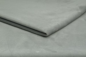 Pletená Minky Plain Světle šedá
